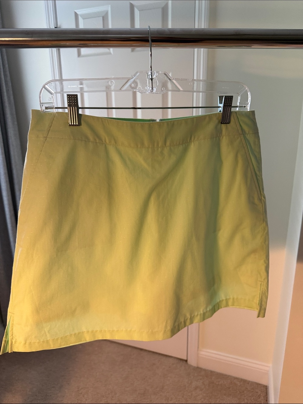 Lady Hagen Lime Green Mini Skort